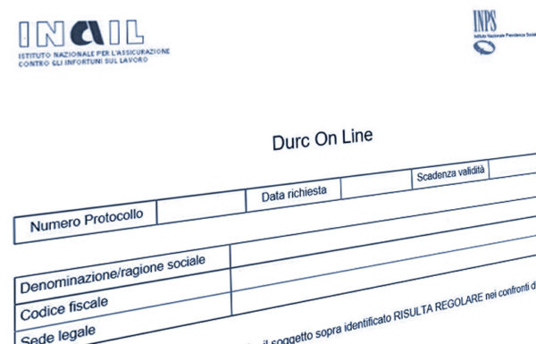 La valenza del Documento Unico di Regolarità Contributiva nelle procedure concorsuali e la regolarità contributiva come conditio sine qua non di partecipazione